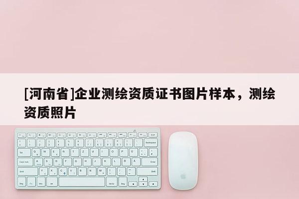 [河南省]企業(yè)測繪資質(zhì)證書圖片樣本，測繪資質(zhì)照片