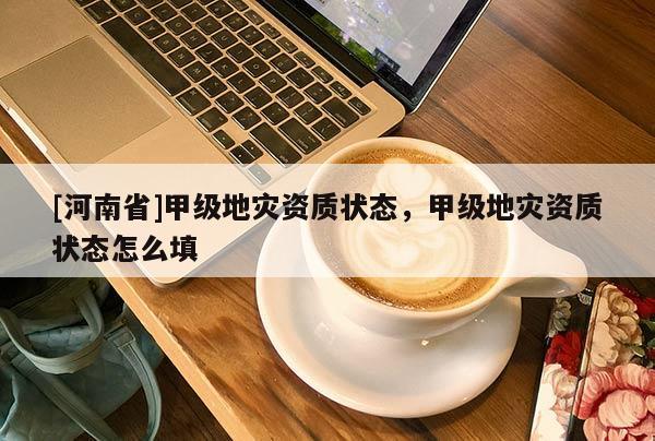 [河南省]甲級(jí)地災(zāi)資質(zhì)狀態(tài)，甲級(jí)地災(zāi)資質(zhì)狀態(tài)怎么填
