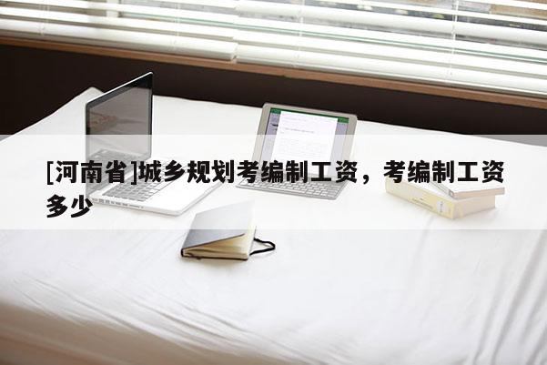 [河南省]城鄉規劃考編制工資，考編制工資多少