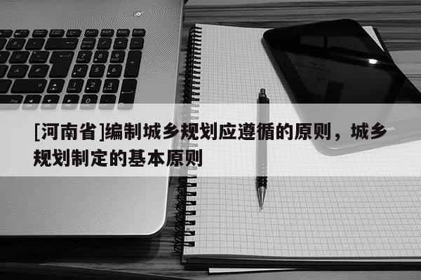 [河南省]編制城鄉規劃應遵循的原則，城鄉規劃制定的基本原則