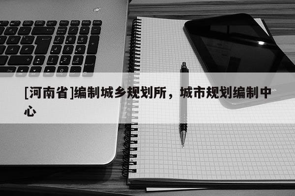 [河南省]編制城鄉規劃所，城市規劃編制中心