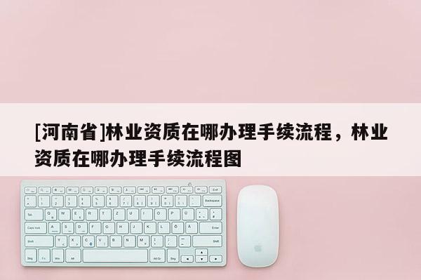 [河南省]林業資質在哪辦理手續流程，林業資質在哪辦理手續流程圖