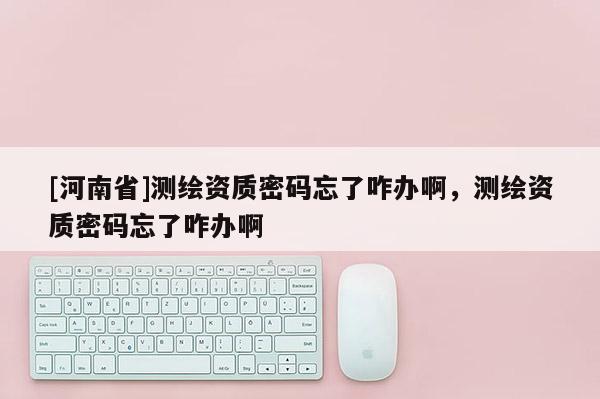 [河南省]測繪資質密碼忘了咋辦啊，測繪資質密碼忘了咋辦啊