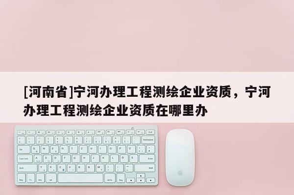 [河南省]寧河辦理工程測繪企業(yè)資質(zhì)，寧河辦理工程測繪企業(yè)資質(zhì)在哪里辦
