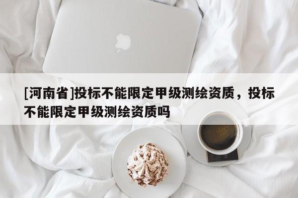 [河南省]投標不能限定甲級測繪資質，投標不能限定甲級測繪資質嗎