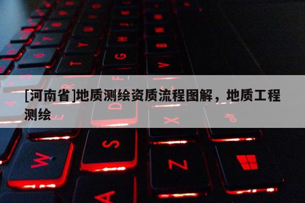 [河南省]地質測繪資質流程圖解，地質工程測繪