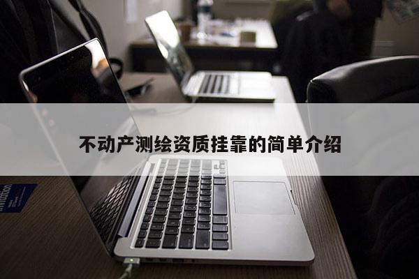 不動產測繪資質掛靠的簡單介紹